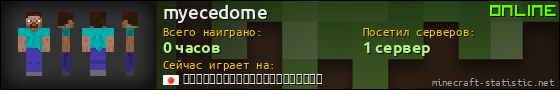 Юзербар 560x90 для myecedome