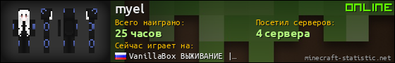 Юзербар 560x90 для myel