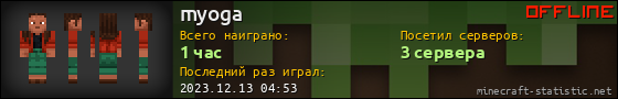 Юзербар 560x90 для myoga