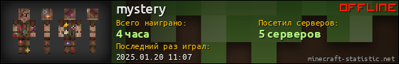 Юзербар 560x90 для mystery