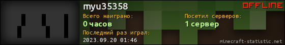 Юзербар 560x90 для myu35358