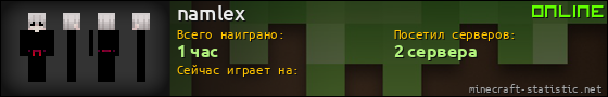 Юзербар 560x90 для namlex