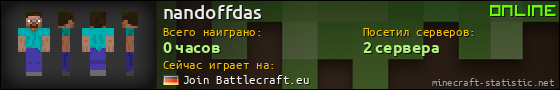 Юзербар 560x90 для nandoffdas