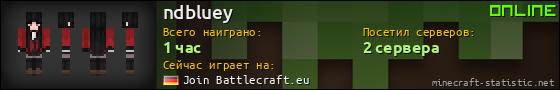 Юзербар 560x90 для ndbluey
