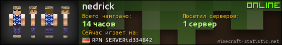 Юзербар 560x90 для nedrick