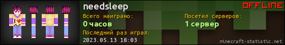 Юзербар 560x90 для needsleep