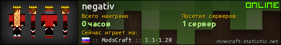 Юзербар 560x90 для negativ
