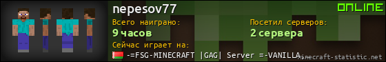 Юзербар 560x90 для nepesov77