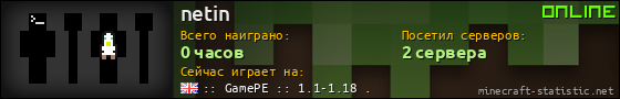 Юзербар 560x90 для netin