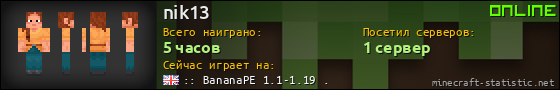 Юзербар 560x90 для nik13