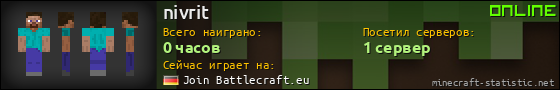 Юзербар 560x90 для nivrit