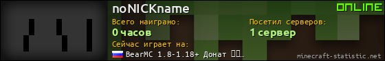 Юзербар 560x90 для noNICKname