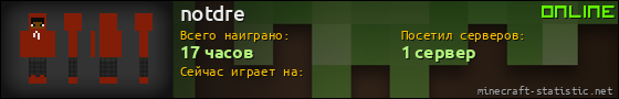 Юзербар 560x90 для notdre
