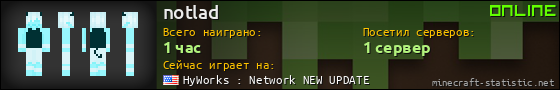 Юзербар 560x90 для notlad