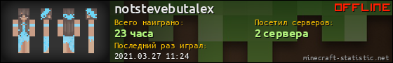 Юзербар 560x90 для notstevebutalex