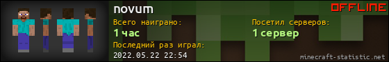 Юзербар 560x90 для novum