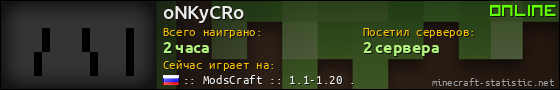 Юзербар 560x90 для oNKyCRo