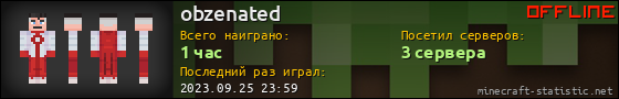 Юзербар 560x90 для obzenated