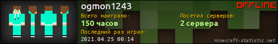 Юзербар 560x90 для ogmon1243