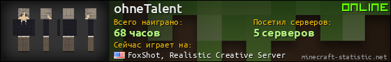 Юзербар 560x90 для ohneTalent