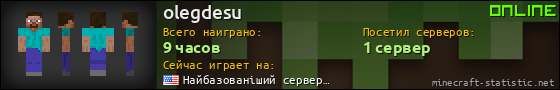 Юзербар 560x90 для olegdesu