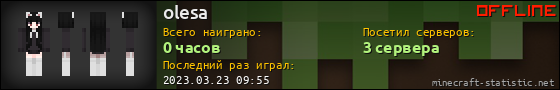 Юзербар 560x90 для olesa