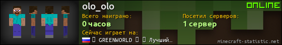 Юзербар 560x90 для olo_olo