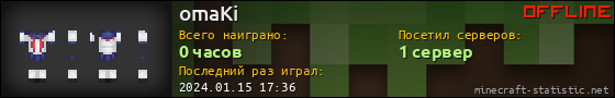 Юзербар 560x90 для omaKi
