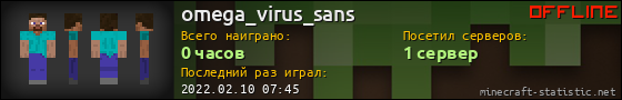 Юзербар 560x90 для omega_virus_sans