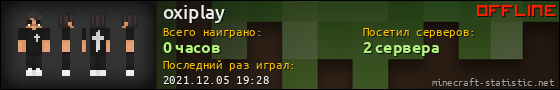 Юзербар 560x90 для oxiplay