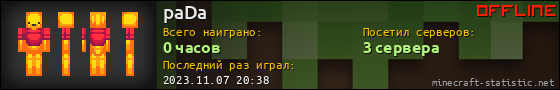 Юзербар 560x90 для paDa