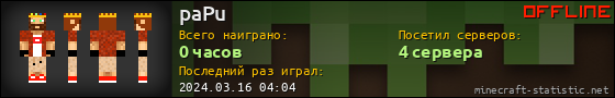 Юзербар 560x90 для paPu