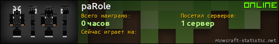 Юзербар 560x90 для paRole