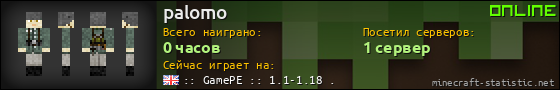 Юзербар 560x90 для palomo