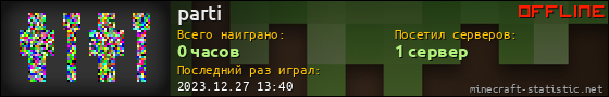 Юзербар 560x90 для parti
