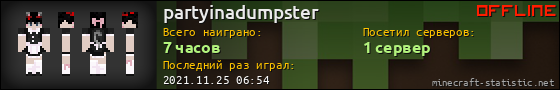 Юзербар 560x90 для partyinadumpster