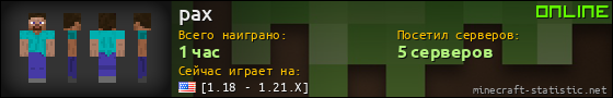 Юзербар 560x90 для pax
