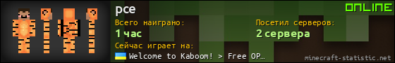 Юзербар 560x90 для pce