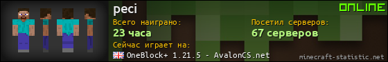 Юзербар 560x90 для peci
