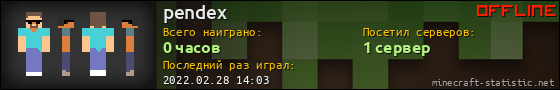 Юзербар 560x90 для pendex