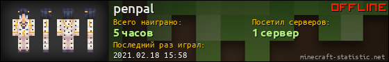 Юзербар 560x90 для penpal