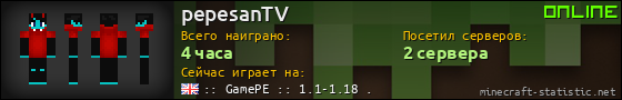 Юзербар 560x90 для pepesanTV