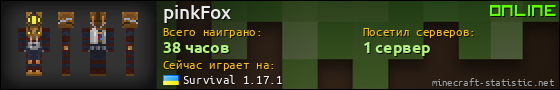 Юзербар 560x90 для pinkFox