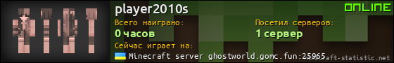 Юзербар 560x90 для player2010s