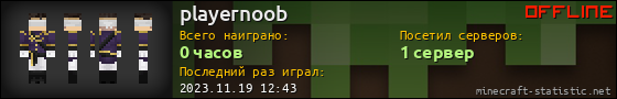 Юзербар 560x90 для playernoob