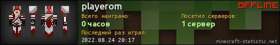 Юзербар 560x90 для playerom