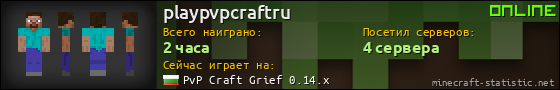 Юзербар 560x90 для playpvpcraftru