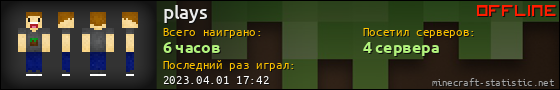 Юзербар 560x90 для plays
