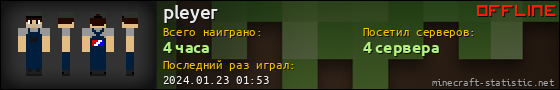 Юзербар 560x90 для pleyer