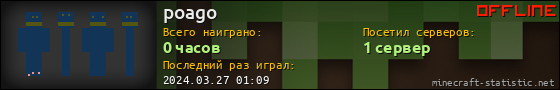Юзербар 560x90 для poago